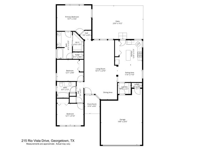 215 Rio Vista DR, Georgetown, TX 78626