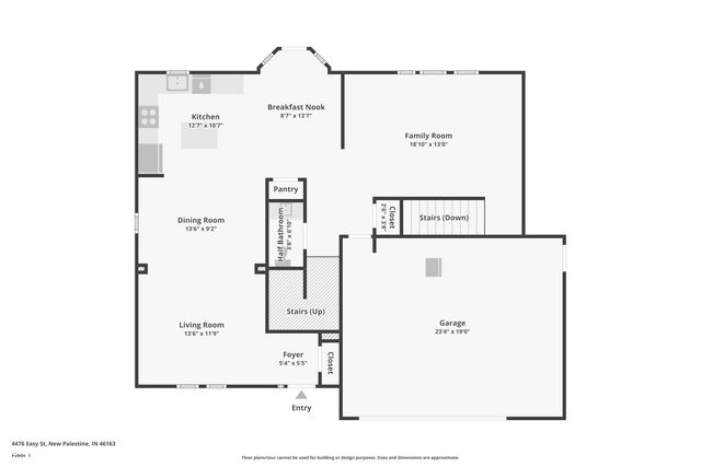 4476 W Easy Street, New Palestine, IN 46163