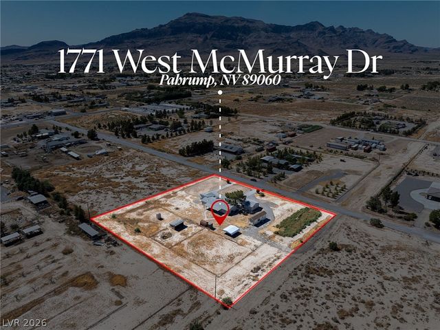 1771 McMurray Drive, Pahrump, NV 89060