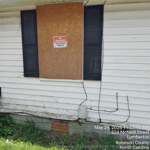 524 Mcneill Street, Lumberton, NC 28358