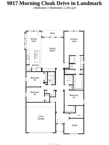 9817 Morning Cloak Drive, Denton, TX 76207