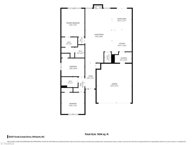 6507 Knob Creek Drive, Whitsett, NC 27377
