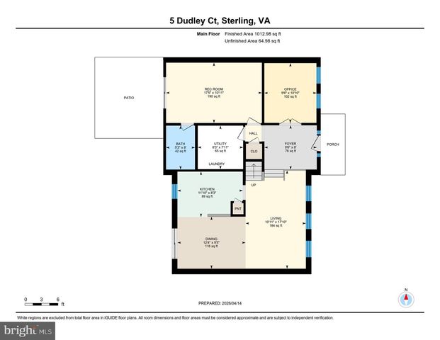 5 DUDLEY CT, Sterling, VA 20165