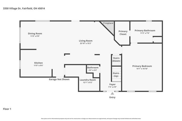 3350 Village Drive, Fairfield, OH 45014