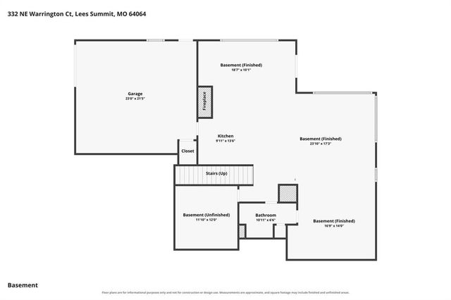 332 NE Warrington Court, Lee's Summit, MO 64064