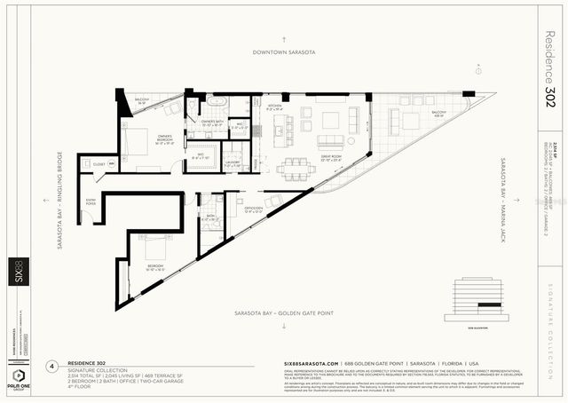 688 GOLDEN GATE POINT 302, Sarasota, FL 34236
