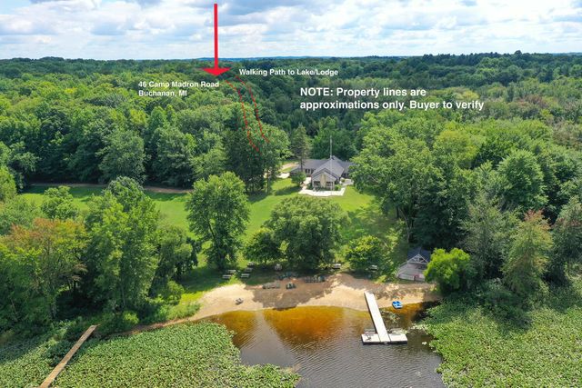 46 Camp Madron Road 46, Buchanan Twp, MI 49107