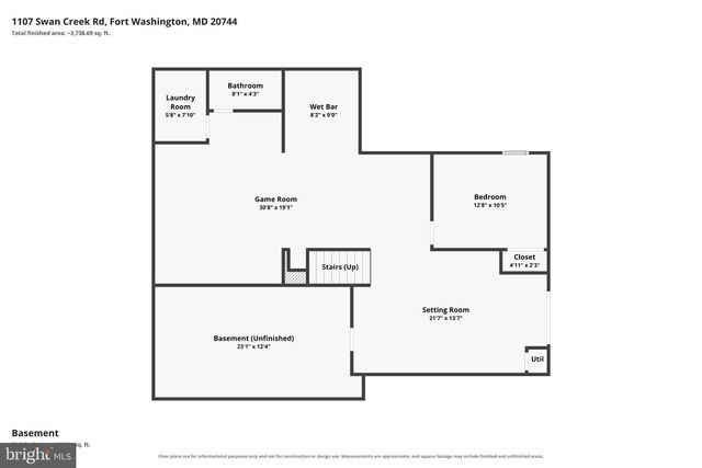 1107 SWAN CREEK RD, Fort Washington, MD 20744