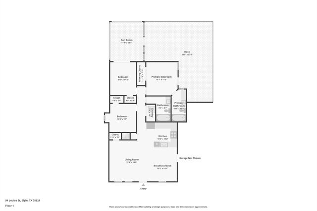94 Louise ST, Elgin, TX 78621