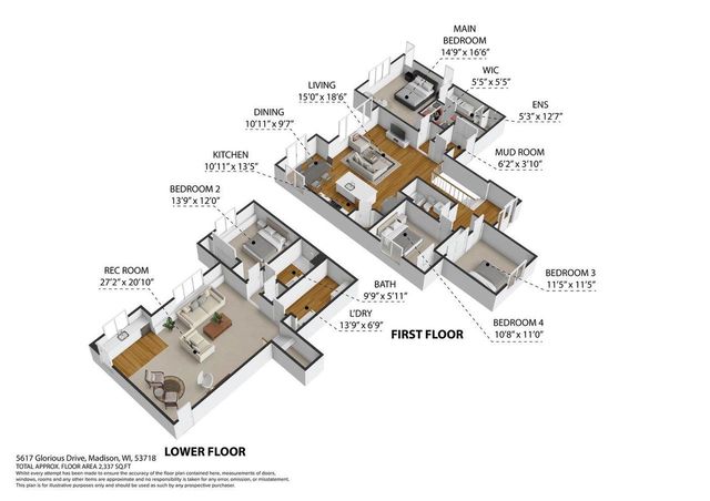 5617 Glorious Drive, Madison, WI 53718