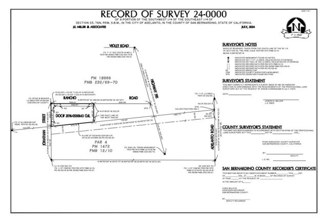 0 Rancho, Adelanto, CA 92301