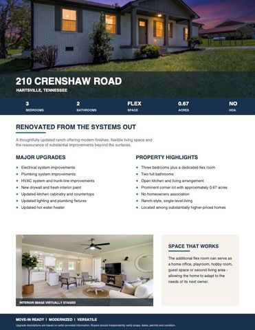 210 Crenshaw Rd, Hartsville, TN 37074