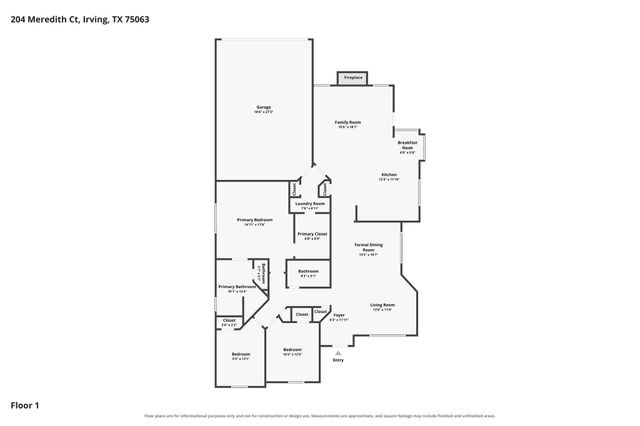204 Meredith Court, Irving, TX 75063