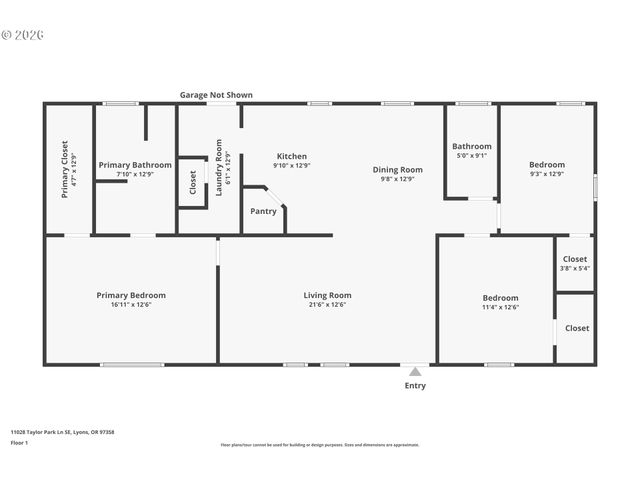 11028 Se TAYLOR PARK Ln, Lyons, OR 97358