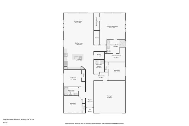 1336 Pleasant Knoll Trail, Aubrey, TX 76227