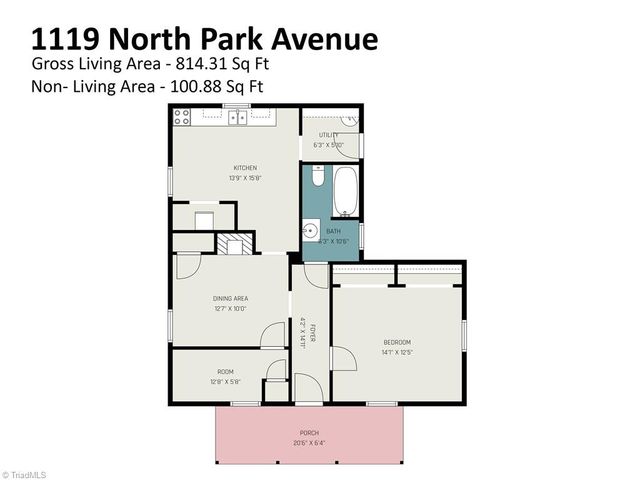1119 N Park Avenue, Burlington, NC 27217