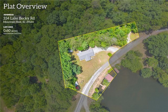 334 Lake Becky Road, Mountain Rest, SC 29664