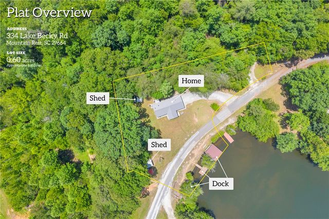 334 Lake Becky Road, Mountain Rest, SC 29664