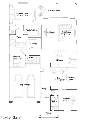 17628 W EL CORTEZ Place, Surprise, AZ 85387
