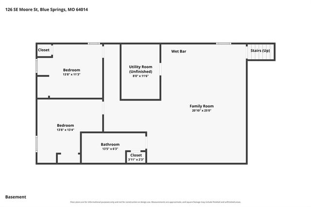 126 SE Moore Street, Blue Springs, MO 64014