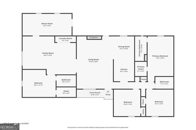 3835 Charlotte Drive, Rex, GA 30273