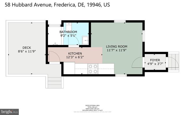 58 HUBBARD AVE, Frederica, DE 19946