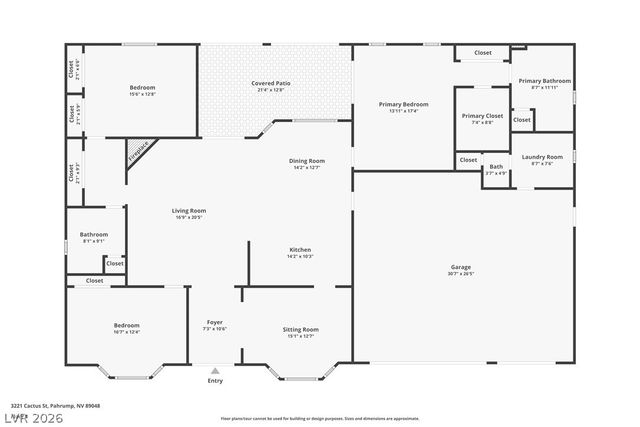 3221 Cactus Street, Pahrump, NV 89048