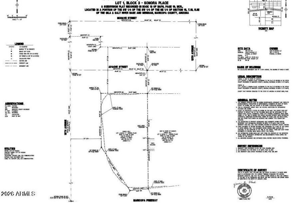 1345 W APACHE Street -, Phoenix, AZ 85007 — exterior