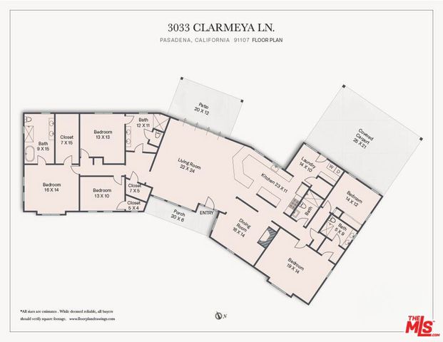 3033 Clarmeya Lane, Pasadena, CA 91107