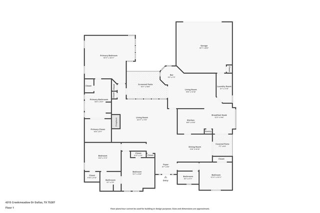 4315 Creekmeadow Drive, Dallas, TX 75287
