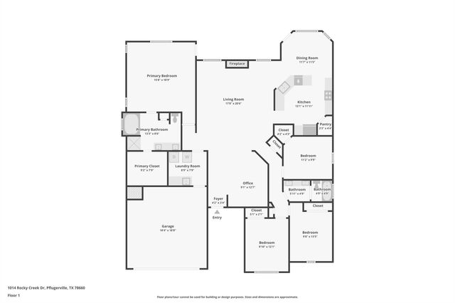 1014 Rocky Creek DR, Pflugerville, TX 78660