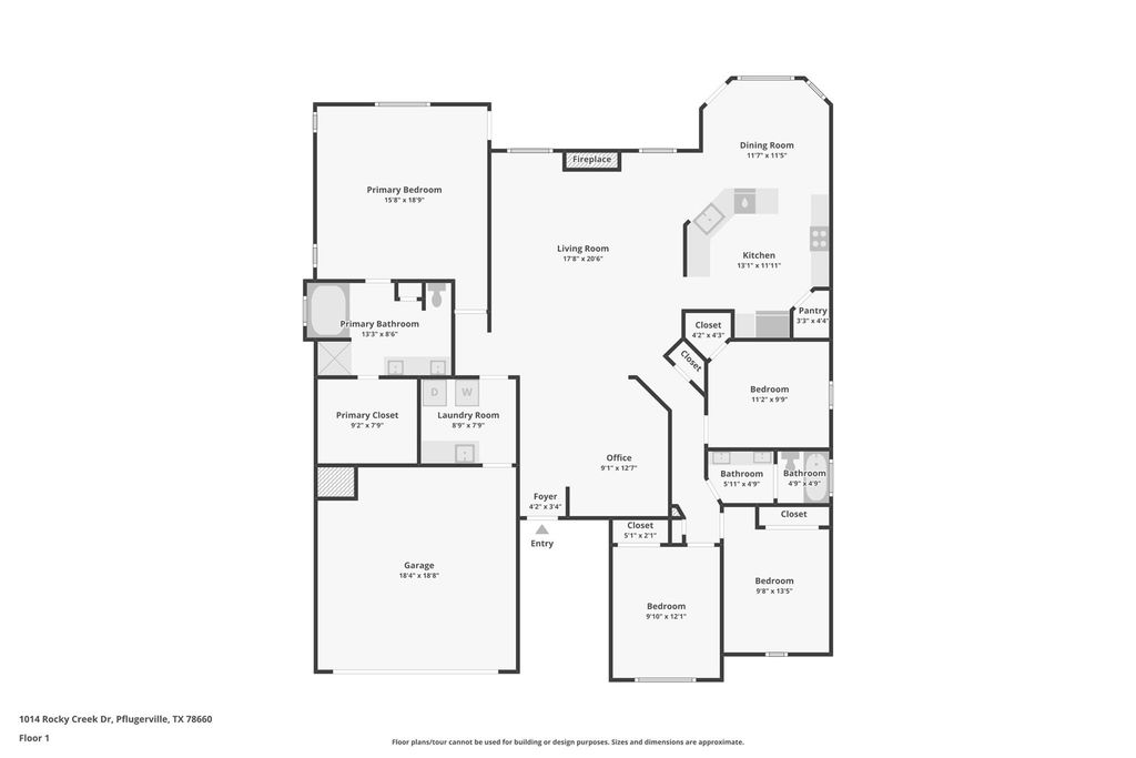 1014 Rocky Creek DR, Pflugerville, TX 78660