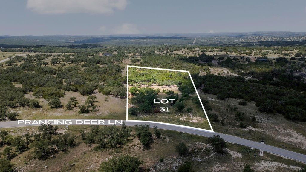 LOT 31 Prancing Deer LN, Johnson City, TX 78636