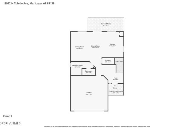 18932 N TOLEDO Avenue, Maricopa, AZ 85138