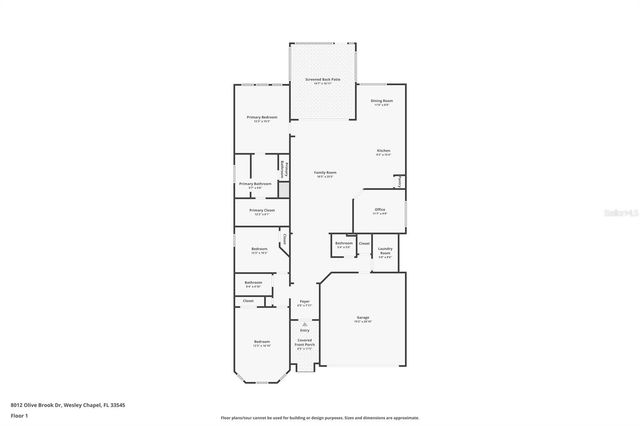 8012 OLIVE BROOK DRIVE, Wesley Chapel, FL 33545