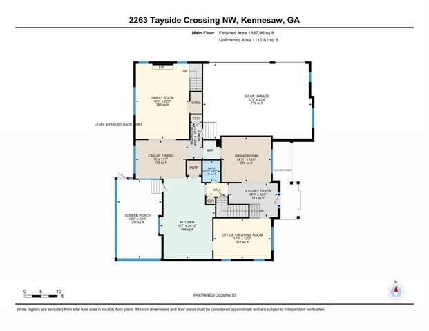 2263 TAYSIDE Crossing, Kennesaw, GA 30152