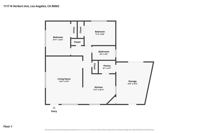 1117 N Herbert Avenue, East Los Angeles, CA 90063