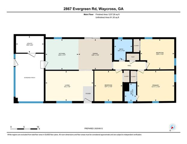 2867 Evergreen Road, Waycross, GA 31501
