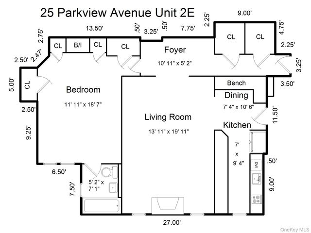 25 Parkview Avenue 2E, Bronxville, NY 10708
