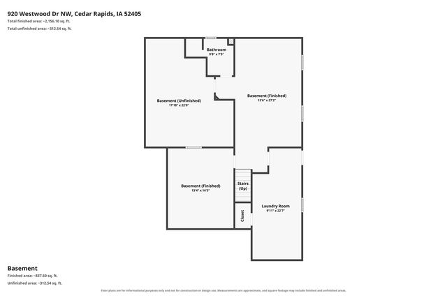 920 Westwood Drive NW, Cedar Rapids, IA 52405