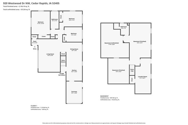 920 Westwood Drive NW, Cedar Rapids, IA 52405