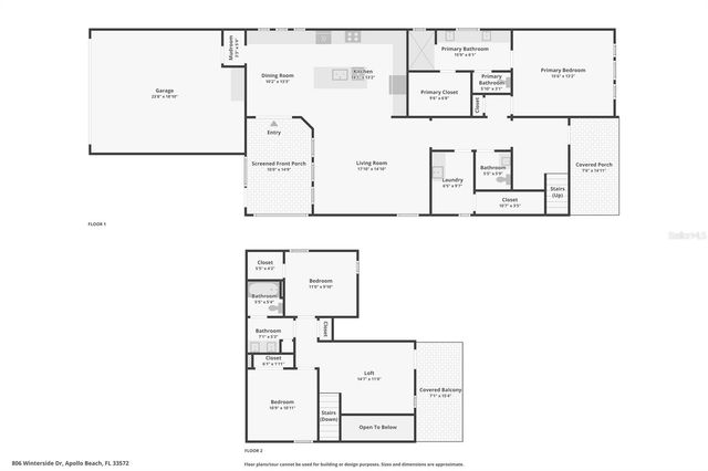 806 WINTERSIDE DRIVE, Apollo Beach, FL 33572