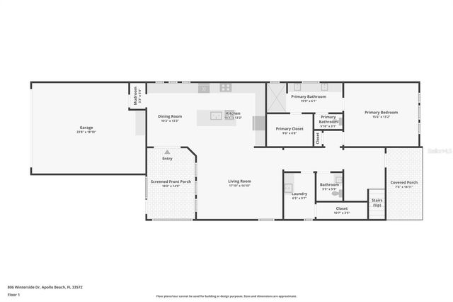 806 WINTERSIDE DRIVE, Apollo Beach, FL 33572