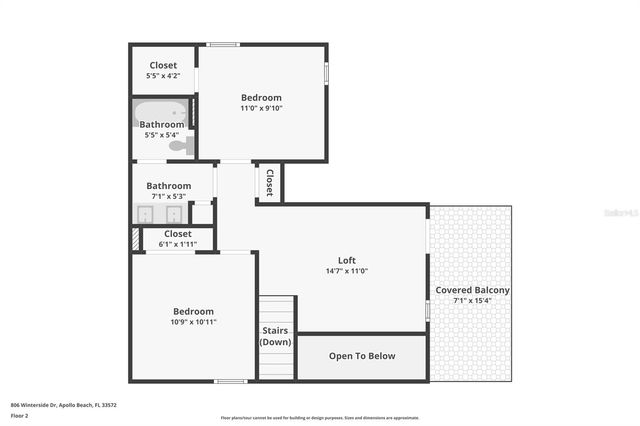 806 WINTERSIDE DRIVE, Apollo Beach, FL 33572