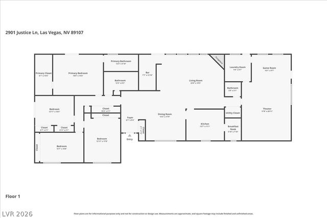 2901 Justice Lane, Las Vegas, NV 89107