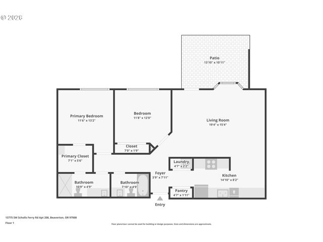 13775 Sw SCHOLLS FERRY Rd 208, Beaverton, OR 97008