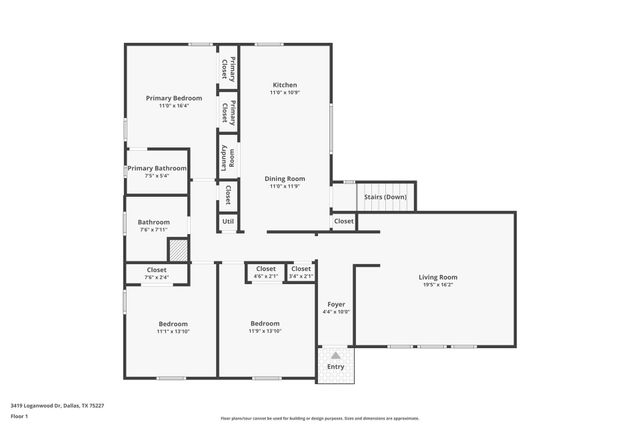 3419 Loganwood Drive, Dallas, TX 75227