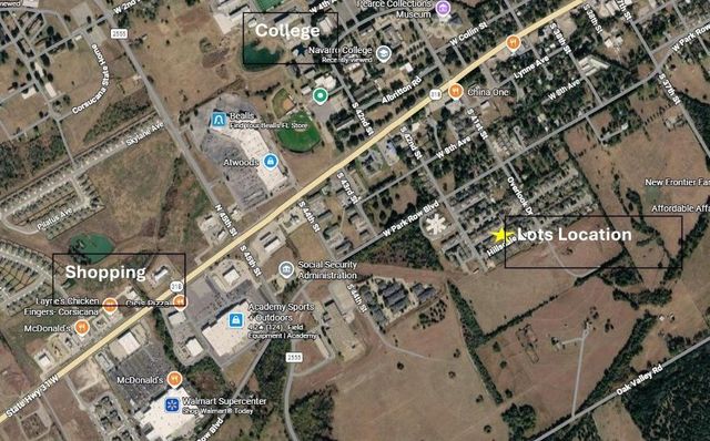 Lots 6-8 Hillsdale Avenue, Corsicana, TX 75110