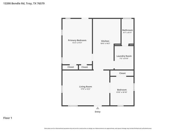 13390 Bendle Road, Troy, TX 76579