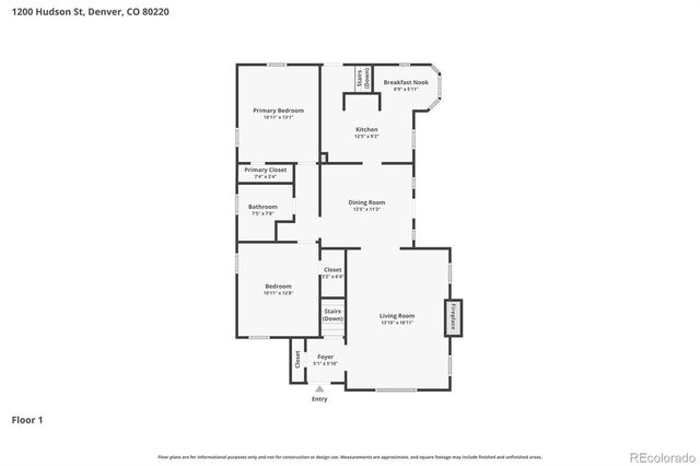 1200 Hudson Street, Denver, CO 80220